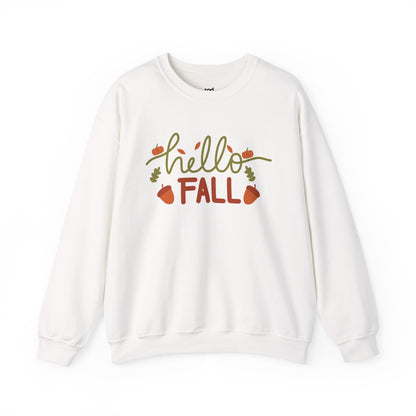 Happy Fall Crewneck Sweatshirt Cozy Autumn Fall Design