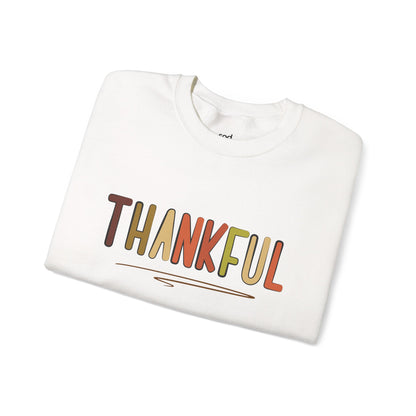 Women “Thankful” Fall Autumn Crewneck Sweatshirt