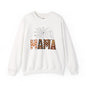 Custom Mama Halloween Crewneck Sweatshirt - Cozy Fall Style for Moms, Spooky Lovers, and Halloween Enthusiasts