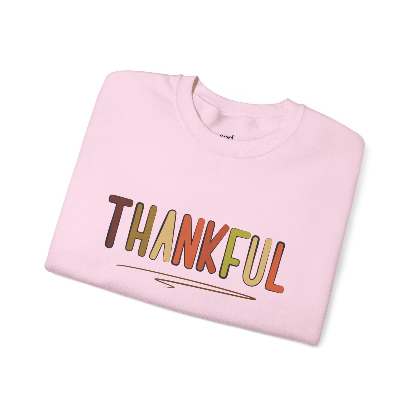 Women “Thankful” Fall Autumn Crewneck Sweatshirt