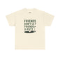 "Friends Don't Let Friends 3-Putt" - Fun Casual Golf Friends Unisex Heavy Cotton Tee