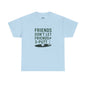 "Friends Don't Let Friends 3-Putt" - Fun Casual Golf Friends Unisex Heavy Cotton Tee